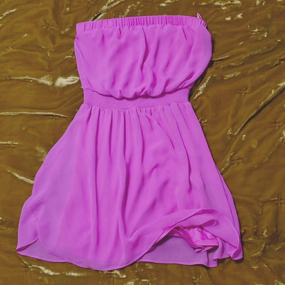 EXPRESS Fuschia Tube Dress